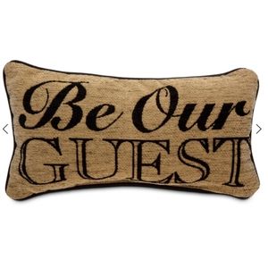 Beauty and the Beast Pillow – ''Be Our Guest''